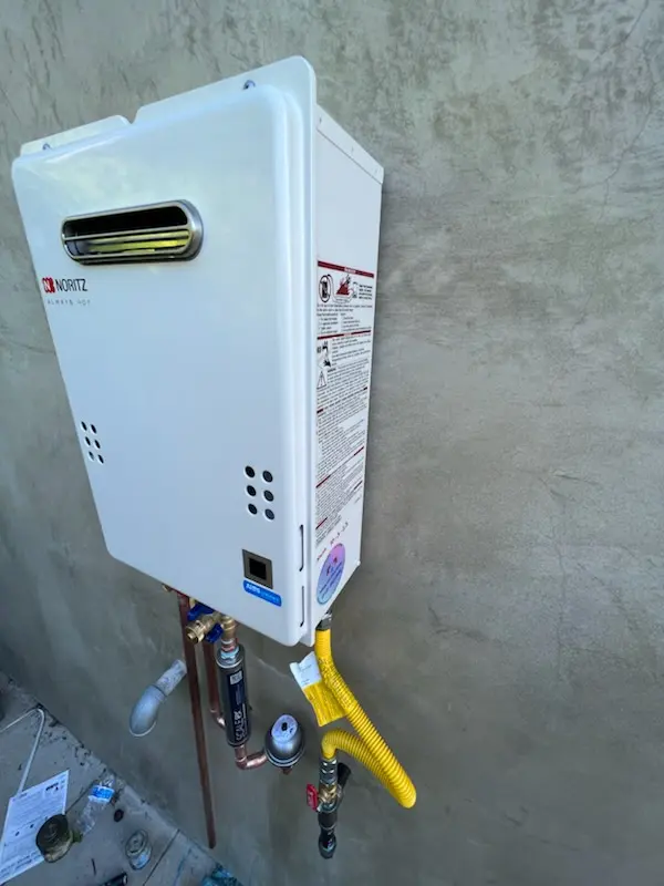 Tankless water heater installation for Belmont Hill homes